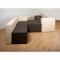 Sitzelement Sofa-Set, XXL, Sitzfläche 75x75 cm, Höhe 40 cm, 